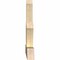 Ekena Millwork Saratoga Rough Sawn Timber Gable Bracket, Douglas Fir, 84"W x 35"H x 4"D x 6"F, 10/12 Pitch GBW084X35X0406SAR00RDF - alternate 5